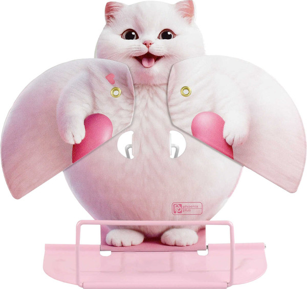 Изображение товара Подставка для книг Феникс+ Котенок с сердечком / 69394