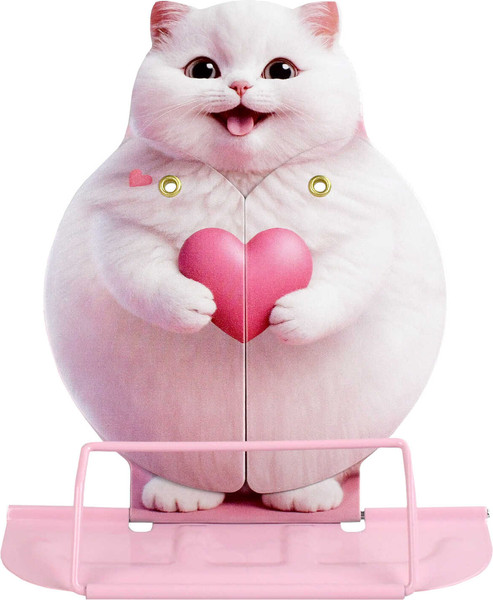 Изображение товара Подставка для книг Феникс+ Котенок с сердечком / 69394