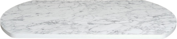 Изображение товара Столешница СВД Юнио 110х70.Э.П15 (мрамор каррара)