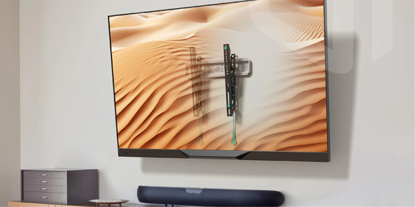 Изображение товара Кронштейн для телевизора Onkron TM5-BW (черный/белый)