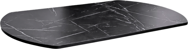 Изображение товара Столешница СВД Юнио 120х75.Э.П20 (мрамор неро маркина)