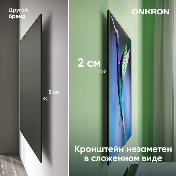 Изображение товара Кронштейн для телевизора Onkron SM2 (черный)