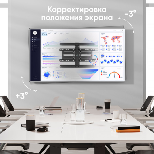 Изображение товара Кронштейн для телевизора Onkron SM2 (черный)