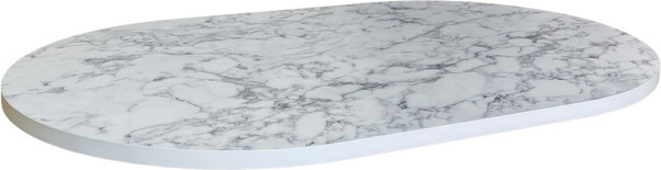 Изображение товара Столешница СВД Юнио 100х60.ОВ.П15 (мрамор каррара)