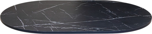 Изображение товара Столешница СВД Юнио 100х60.ОВ.П20 (мрамор неро маркина)