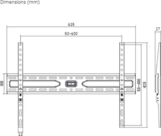 Изображение товара Кронштейн для телевизора Ultramounts UM820 (черный)