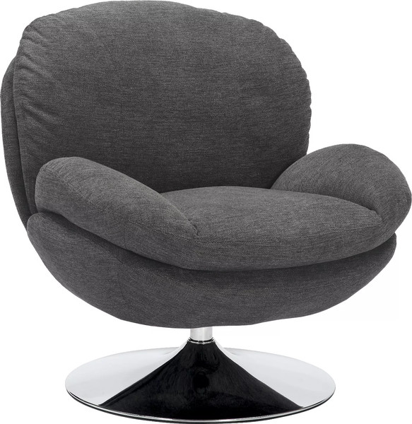 Изображение товара Кресло мягкое Signal Brigitte (Brego 07 темно-серый/хром)
