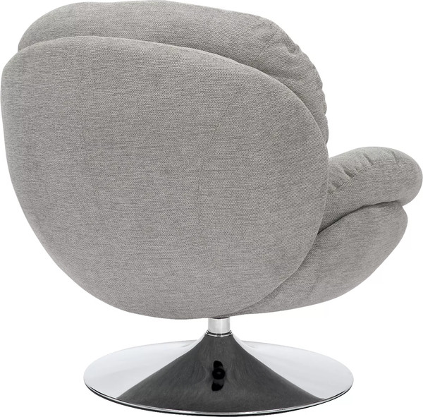 Изображение товара Кресло мягкое Signal Brigitte (Brego 18 серый/хром)