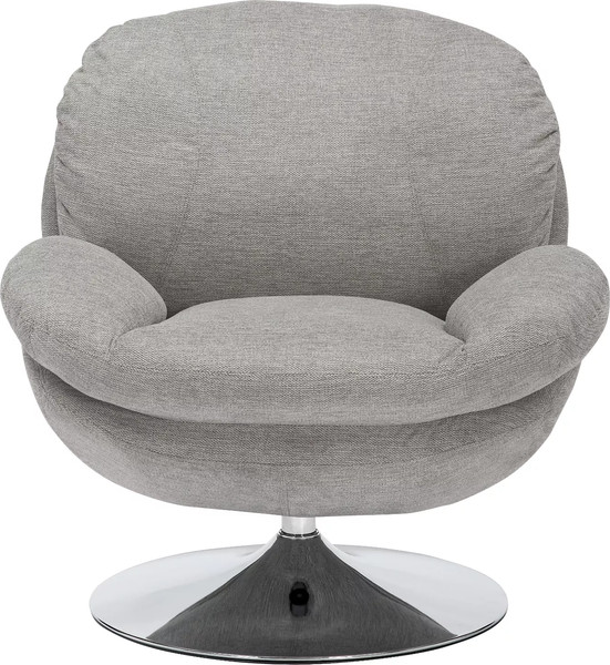 Изображение товара Кресло мягкое Signal Brigitte (Brego 18 серый/хром)