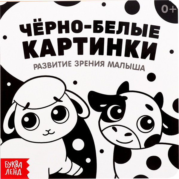 Изображение товара Развивающая книга Буква-ленд Черно-белые картинки / 10402493