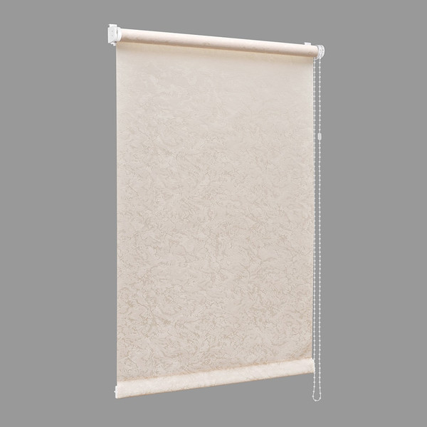 Изображение товара Рулонная штора Delfa Сантайм Жаккард Венеция СРШ-01 МЭД 29502 (57x215, кремовый)