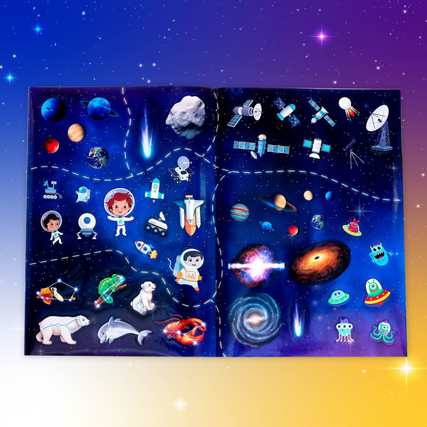Изображение товара Развивающая книга Буква-ленд Космический атлас / 4679556