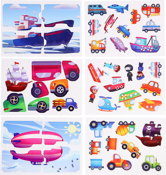 Изображение товара Развивающая книга Буква-ленд Транспорт / 10534344, твердая обложка