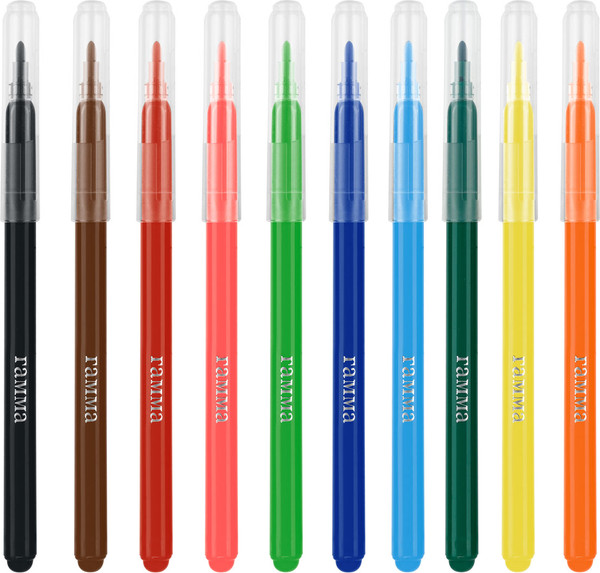 Изображение товара Фломастер-штамп ГАММА Классические / 130822_10 (10цв)