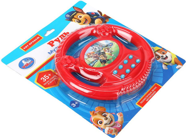 Изображение товара Развивающая игрушка Умка Музыкальный руль Щенячий Патруль / HT1446-R5