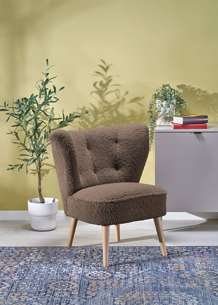 Изображение товара Кресло мягкое Halmar Mocca (темно-коричневый)