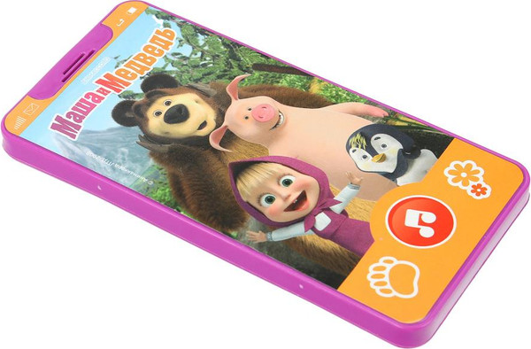 Изображение товара Развивающая игрушка Умка Музыкальный телефончик Маша и Медведь / HT830-R60