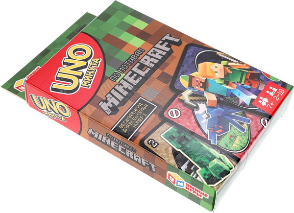 Изображение товара Настольная игра Умные игры УНО. По мотивам Minecraft / 4630395003872