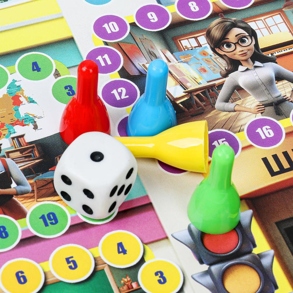Изображение товара Настольная игра Умные игры Идем в школу / 4660254410800