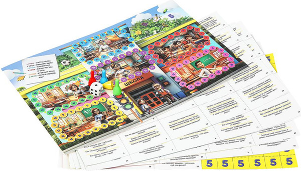Изображение товара Настольная игра Умные игры Идем в школу / 4660254410800