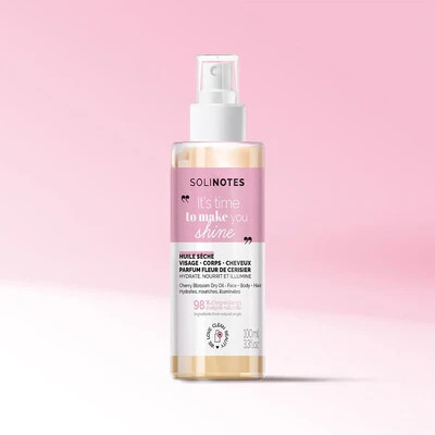 Изображение товара Масло для тела Solinotes Cherry Blossom Сухое для лица, тела и волос (100мл)