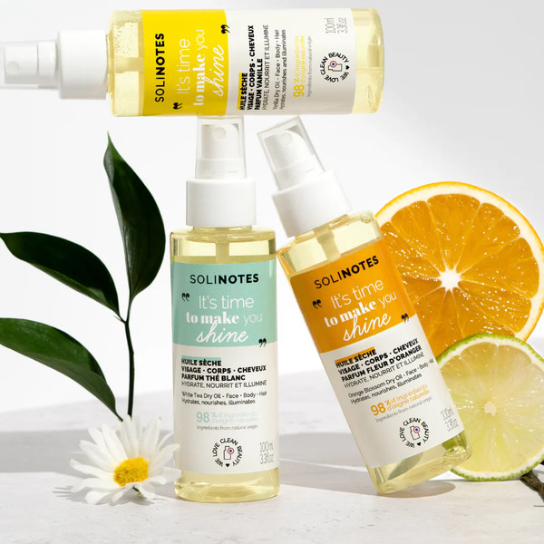 Изображение товара Масло для тела Solinotes Rose Сухое для лица, тела и волос (100мл)