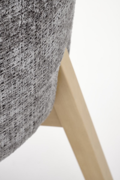 Изображение товара Стул Halmar Basso (серый/дуб натуральный)