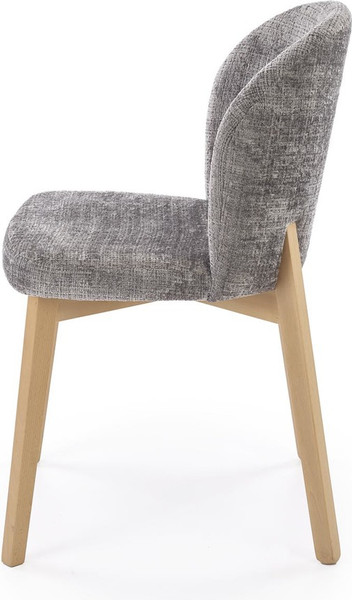 Изображение товара Стул Halmar Basso (серый/дуб натуральный)