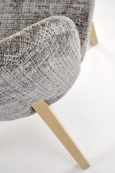 Изображение товара Стул Halmar Basso (серый/дуб натуральный)