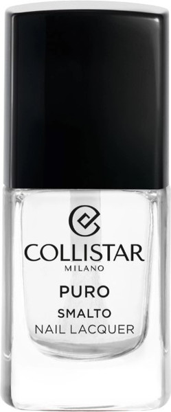 Изображение товара Лак для ногтей Collistar Puro Nail Lacquer Long-Lasting тон 301 Cristallo Puro (10мл)