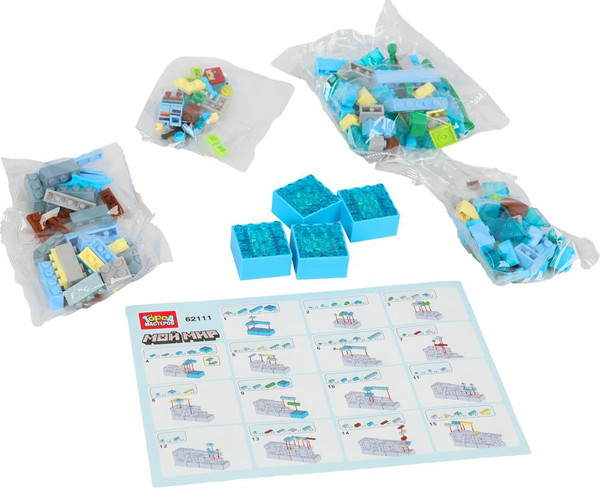 Изображение товара Конструктор Город мастеров Мой Мир / 62111-ZH (185эл)