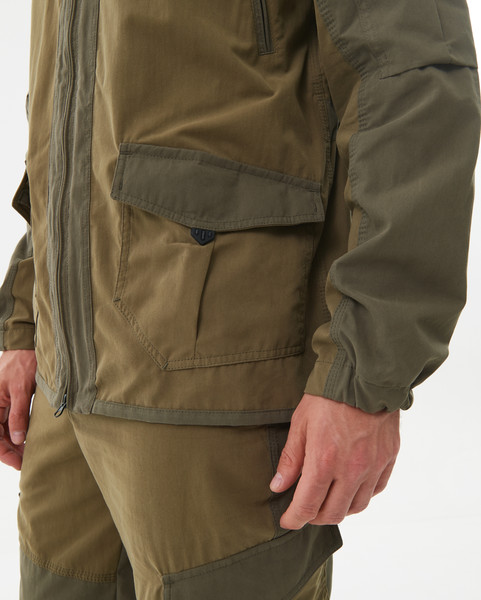 Изображение товара Костюм для охоты и рыбалки Huntsman Горка-Люкс Ravena (р.48-50/170-176, хаки)