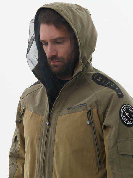 Изображение товара Костюм для охоты и рыбалки Huntsman Горка-Люкс Ravena (р.48-50/182-188, хаки)