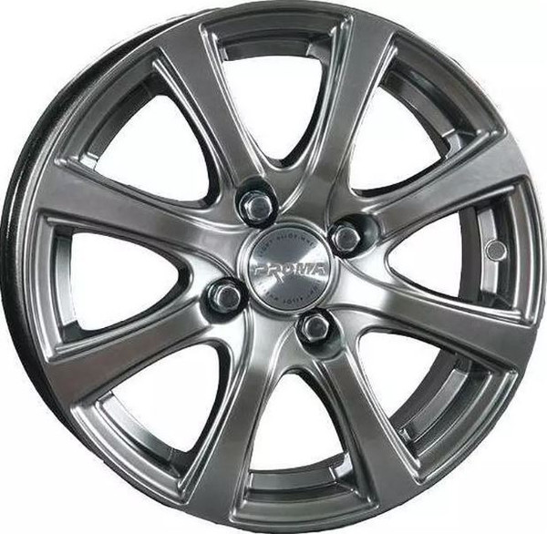 Изображение товара Литой диск Proma Колизей 15x6" 5x100мм DIA 57.1мм ET 38мм Графит