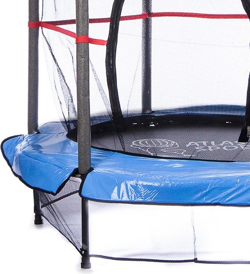 Изображение товара Батут Atlas Sport 140см 4.5ft на эластичных ремнях (синий)