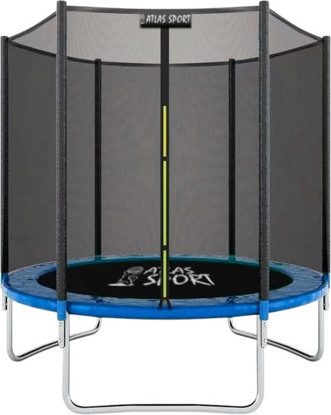 Изображение товара Батут Atlas Sport 140см 4.5ft без лестницы (синий)