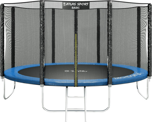 Изображение товара Батут Atlas Sport Basic 374см - 12ft (синий)