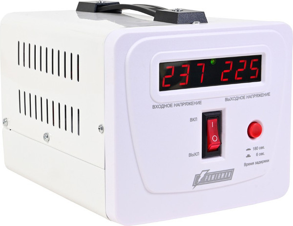 Изображение товара Стабилизатор напряжения PowerMan AVS-500E (черный)