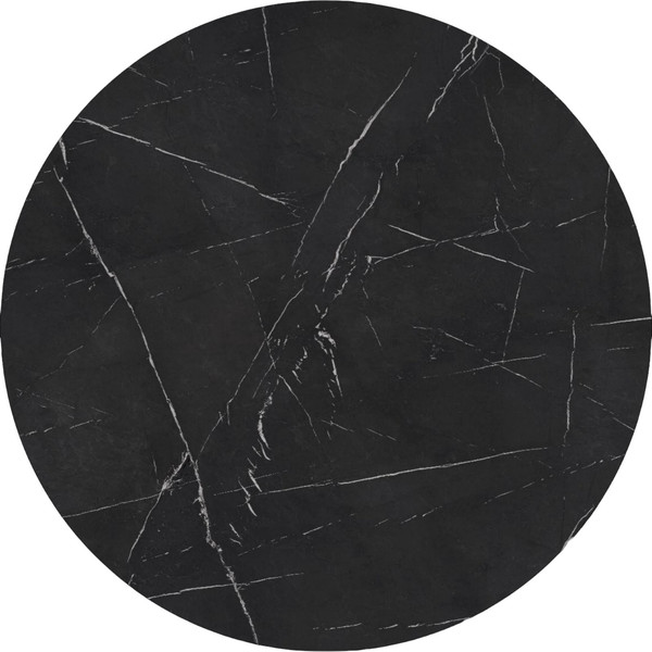 Изображение товара Столешница СВД Юнио D90.П20 (мрамор неро маркина)