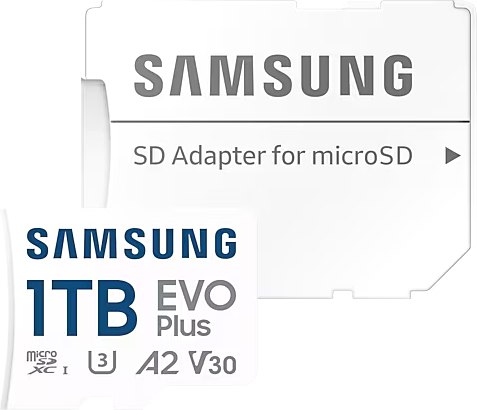 Изображение товара Карта памяти Samsung Evo Plus microSDXC 1TB / MB-MC1T0SA/EU