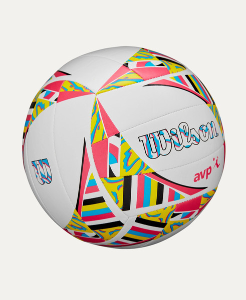 Изображение товара Мяч волейбольный Wilson Avp Movement Vb New / WV4008001XBOF (белый/розовый/желтый)