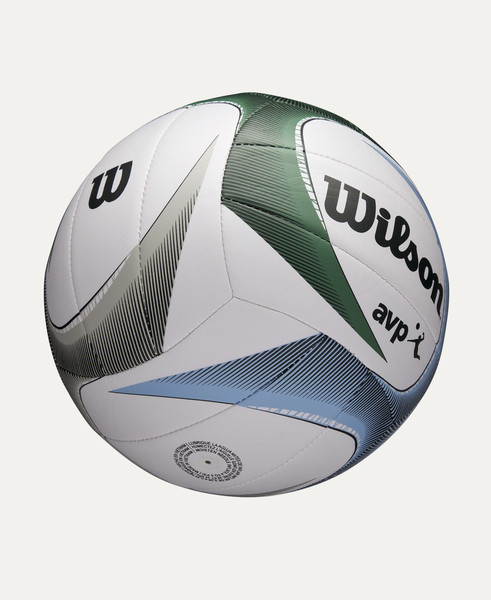 Изображение товара Мяч волейбольный Wilson AVP PXL NEW / WV4008201XBOF (белый/синий/зеленый)