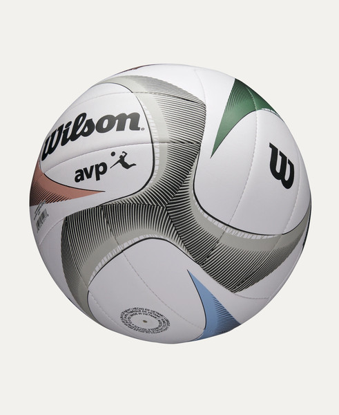 Изображение товара Мяч волейбольный Wilson AVP PXL NEW / WV4008201XBOF (белый/синий/зеленый)