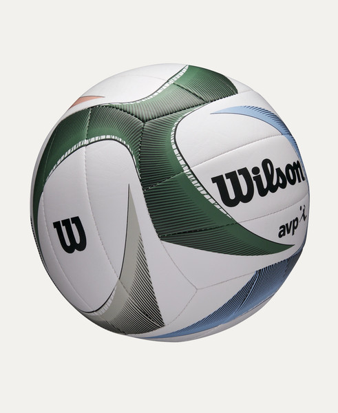 Изображение товара Мяч волейбольный Wilson AVP PXL NEW / WV4008201XBOF (белый/синий/зеленый)
