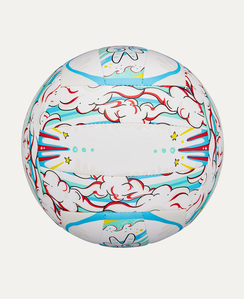 Изображение товара Мяч волейбольный Wilson Graffiti Peace Vb New / WV4008302XBOF (белый/синий)