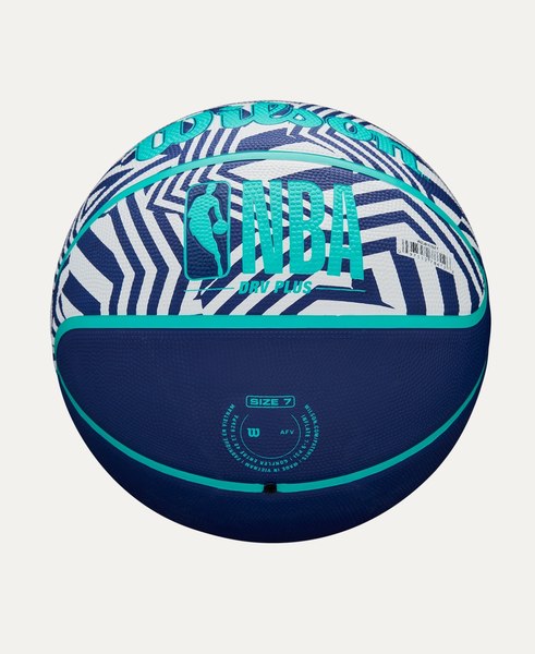 Изображение товара Баскетбольный мяч Wilson Nba Drv Plus Dazzle Camo Bskt Indigo / WZ3016102XB7 (р.7)