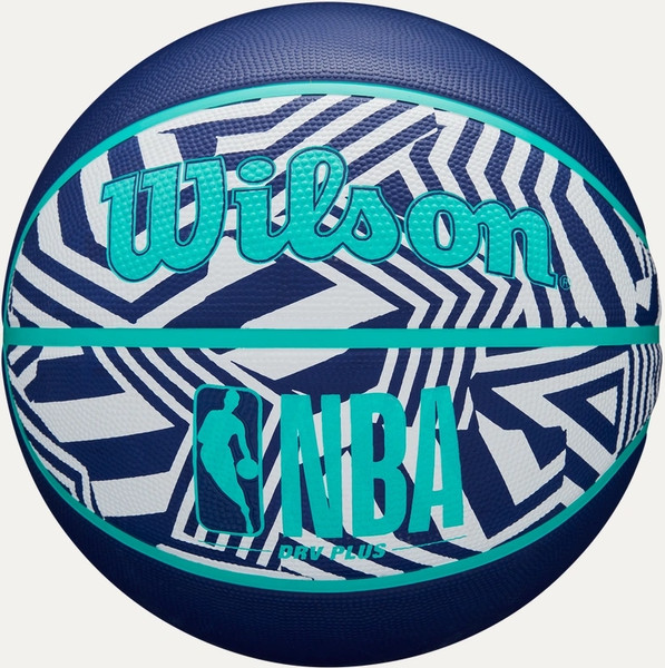 Изображение товара Баскетбольный мяч Wilson Nba Drv Plus Dazzle Camo Bskt Indigo / WZ3016102XB5 (р.5)