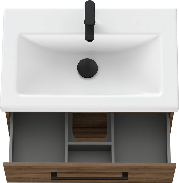 Изображение товара Тумба под умывальник Cersanit Lara 70 / 69159 (орех табак)