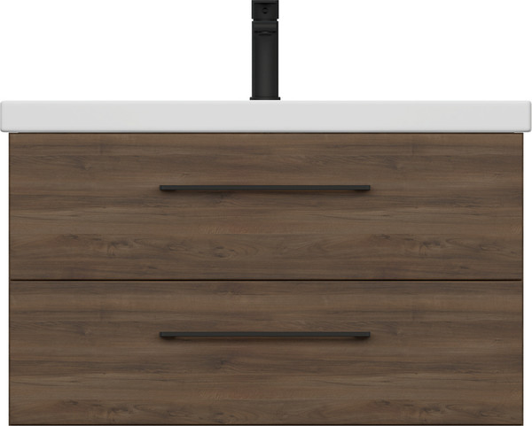 Изображение товара Тумба под умывальник Cersanit Lara 80 / 69160 (орех табак)