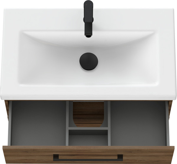 Изображение товара Тумба под умывальник Cersanit Lara 80 / 69160 (орех табак)